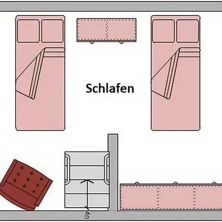 Doppelhaushälfte Huus Tähn Ferienhaus *
